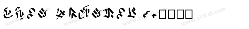 CSTM XPRMNTL 01字体转换